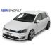 E Golf 7 priekinio bamperio pažeminimas